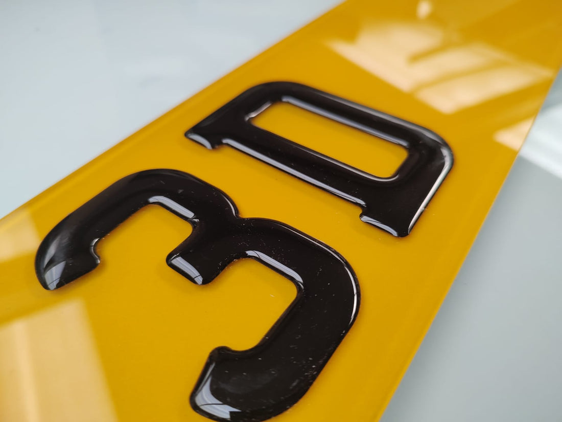 3D gel domed Road legal Number plate www.leighnumberplate.com