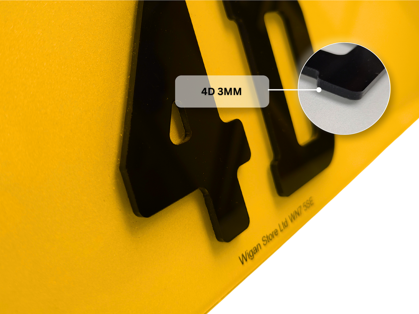 4d road legal motobike number plate