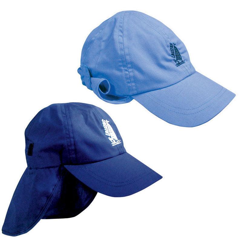 Sailing Cap Adult Blue Protective Neck Cover | 4Boats