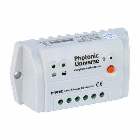 10A PWM solar charge controller 12/24V for camper, caravan, boat