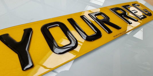 3d gel road legal number plate number plate maker