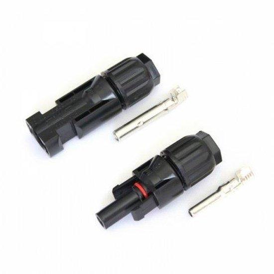 2 Pairs MC4 Solar Connectors for 10mm2 Cable 8AWG PV Panel Extension Lead IP67