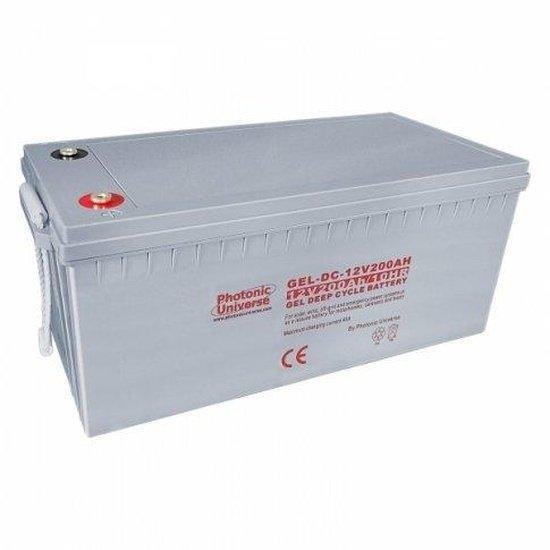 12V 200Ah Gel Deep-Cycle Battery for Boats & RVs | 4Boats