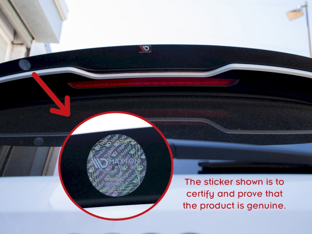 Maxton Design - Spoiler CAP BMW X3 M40d / M40i / M-Pack G01 / iX3 G08 Facelift