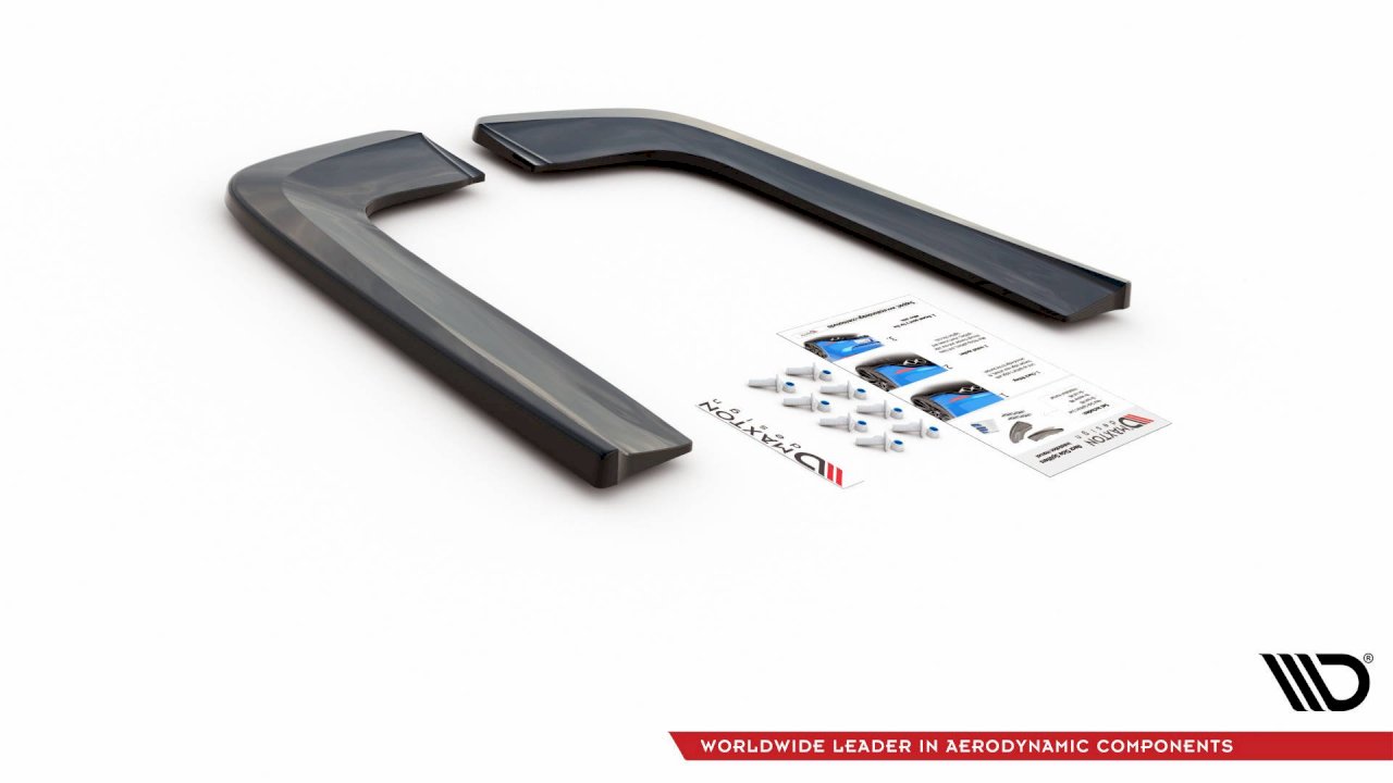 Maxton Design - REAR SIDE SPLITTERS V1 MERCEDES-BENZ V-CLASS AMG-LINE W447 FACELIFT (2019-2021)