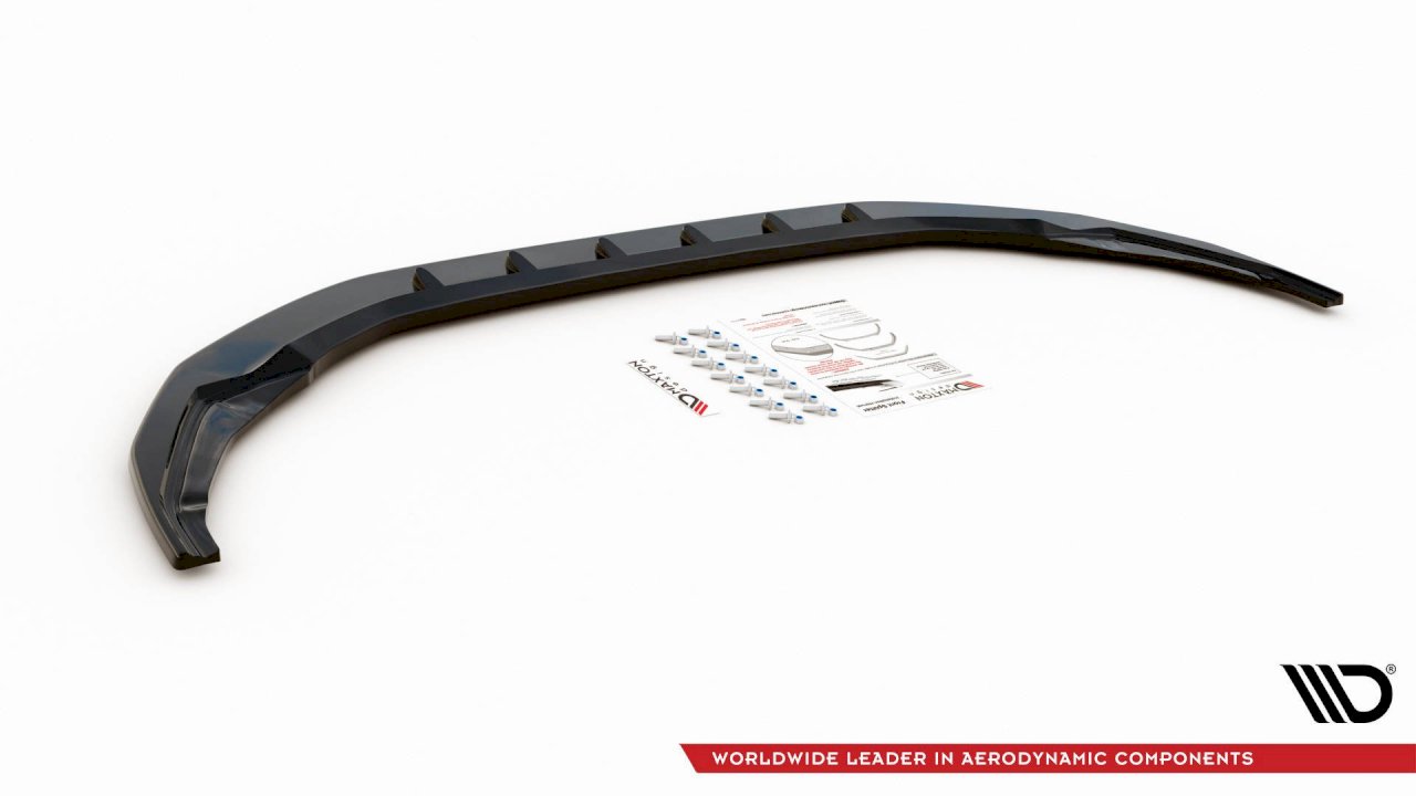 Maxton Design - FRONT SPLITTER V.1 AUDI S3 / A3 S-LINE 8Y (2020-2024)