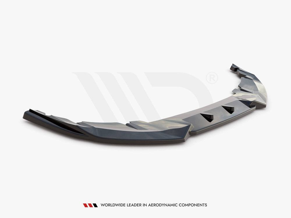 Maxton Design - FRONT SPLITTER V1 MINI COUNTRYMAN MK2 F60 JCW (2018-2020)