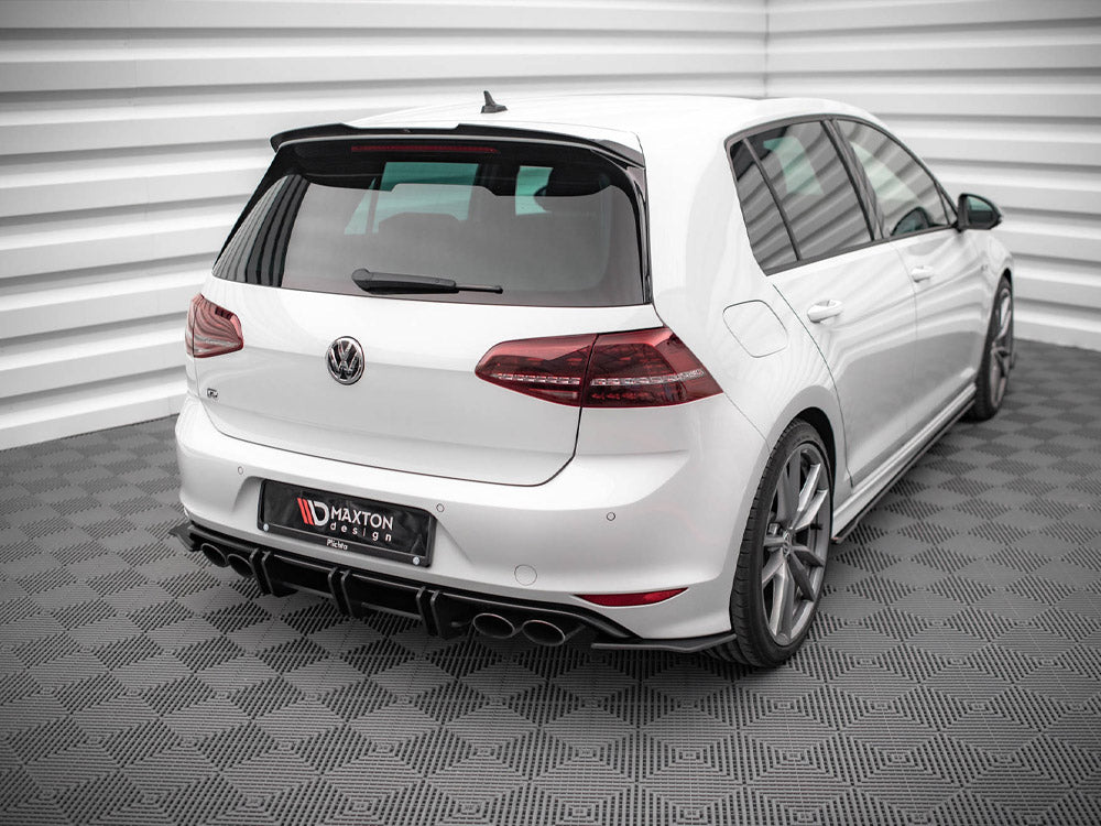 Maxton Design - STREET PRO REAR SIDE SPLITTERS VW GOLF R MK7 (2013-2016)