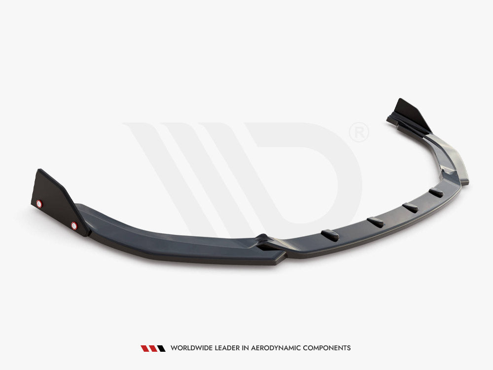 Maxton Design - Front Splitter V.1 + Flaps Toyota Corolla GR Sport XII