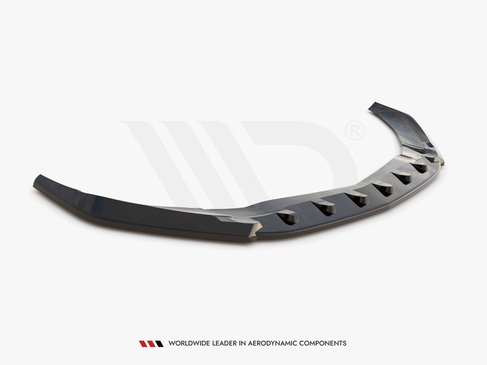 Maxton Design - FRONT SPLITTER V.1 MERCEDES A45 AERO W176 FACELIFT (2015-2018)