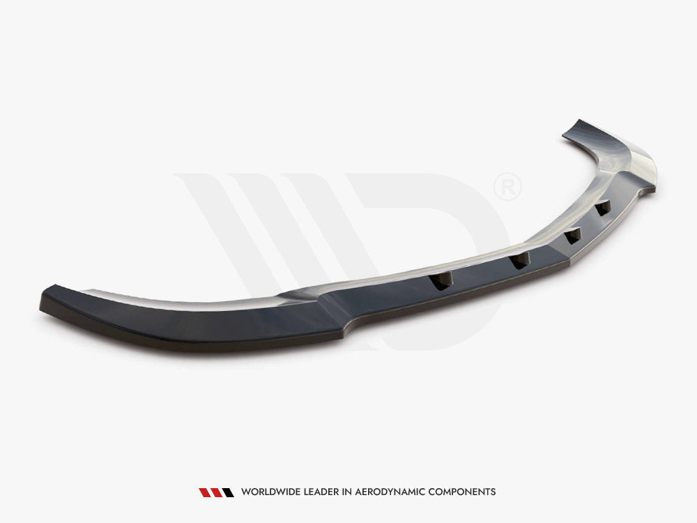 Maxton Design - FRONT SPLITTER V.2 MERCEDES C COUPE AMG-LINE C204/S204/W204