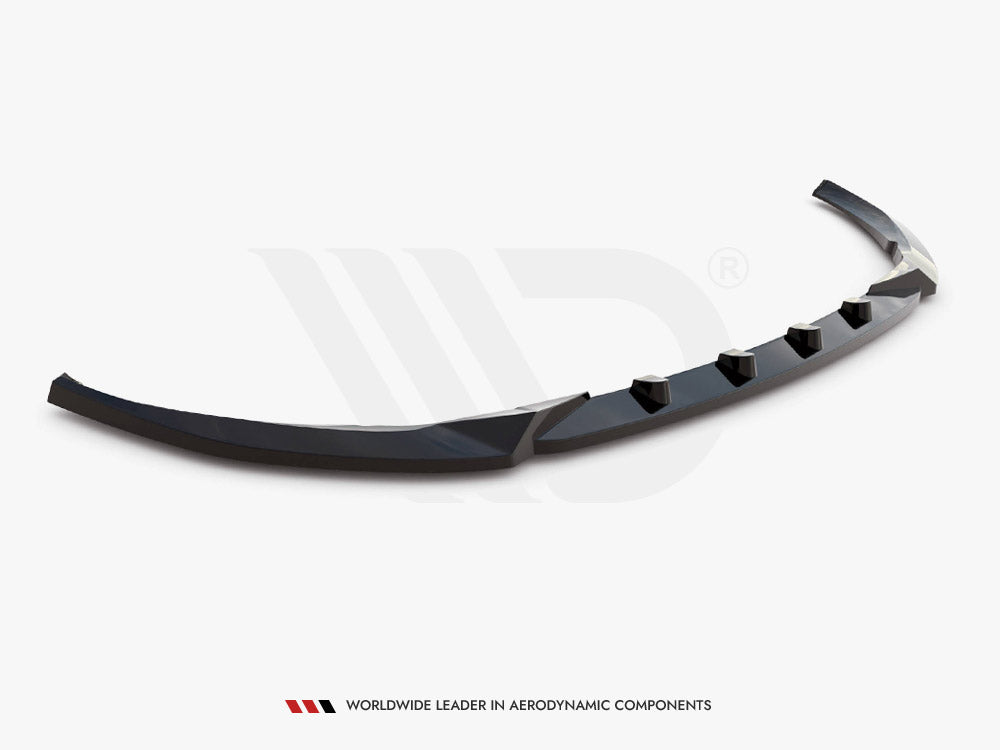 Maxton Design - FRONT SPLITTER V.2 MERCEDES C AMG LINE / C43 AMG SEDAN / COUPE W205 / C205 FACELIFT