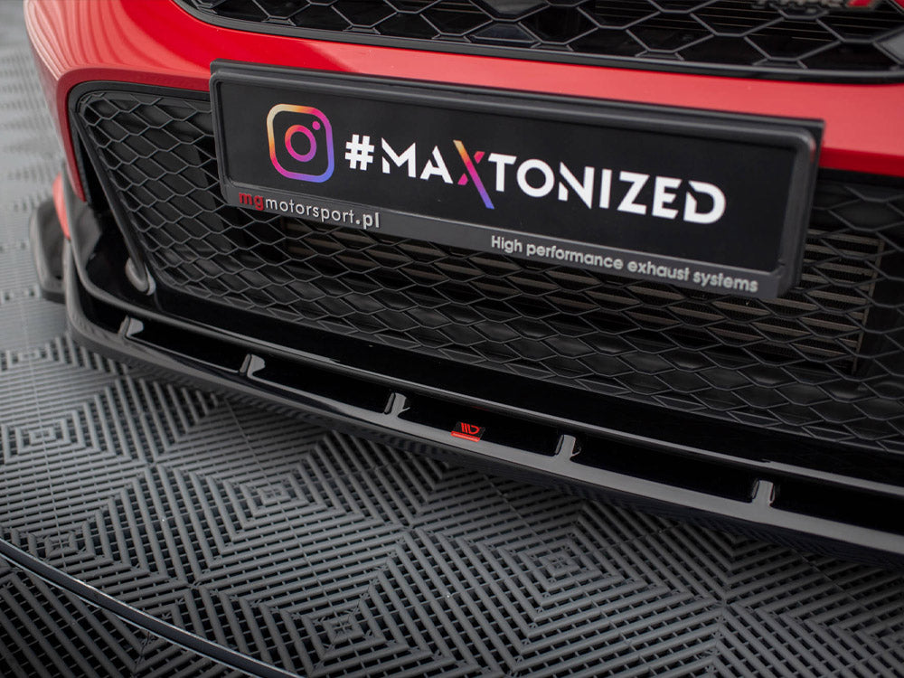 Maxton Design - FRONT SPLITTER V.3 HONDA CIVIC TYPE-R MK 11