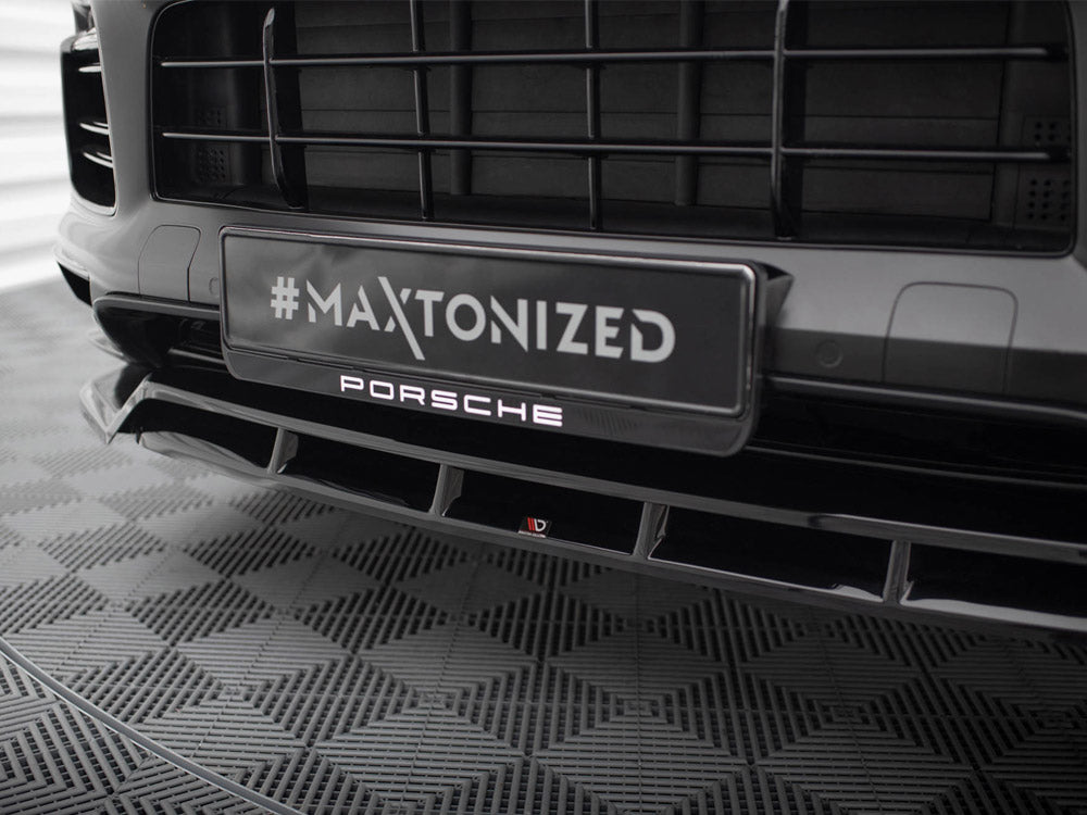 Maxton Design - FRONT SPLITTER PORSCHE CAYENNE SPORT DESIGN MK3