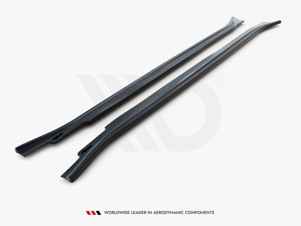 Maxton Design - Aftermarket SIDE SKIRTS DIFFUSERS BMW X5 E70 FACELIFT M SPORT