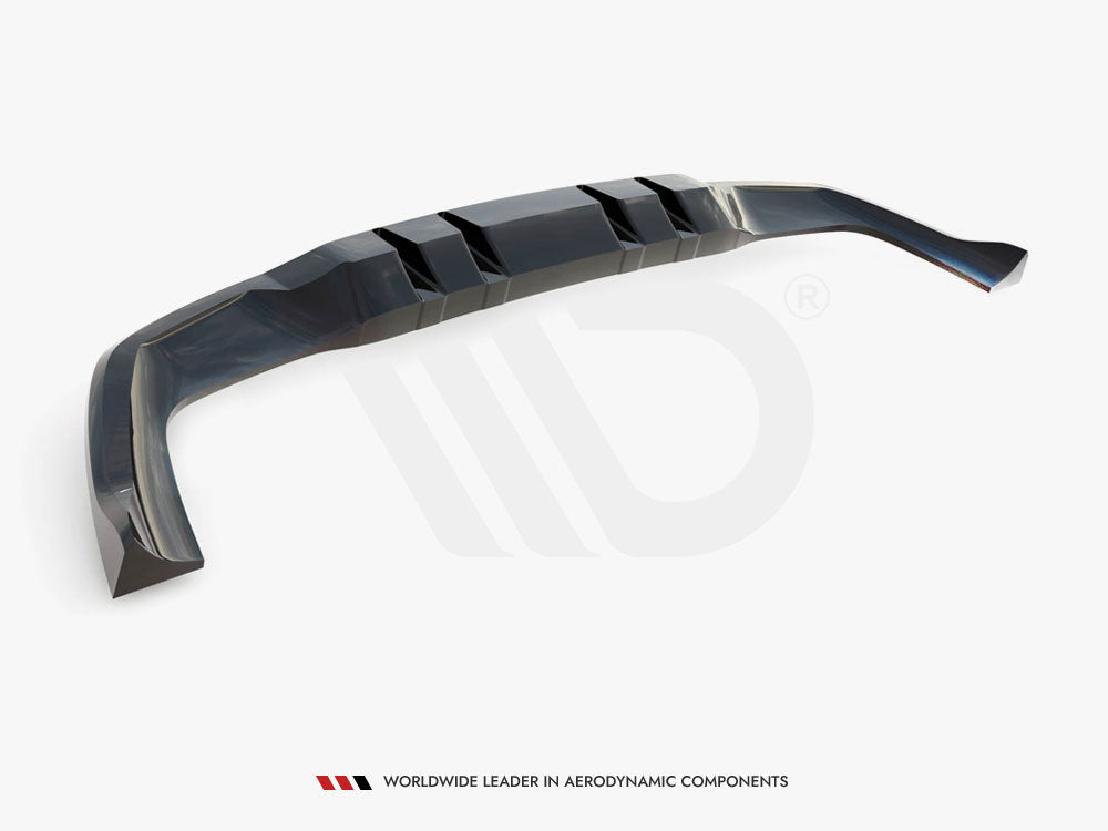 Maxton Design - Rear Splitter (Vertical Bars) Mercedes-AMG A35 Hatchback W177