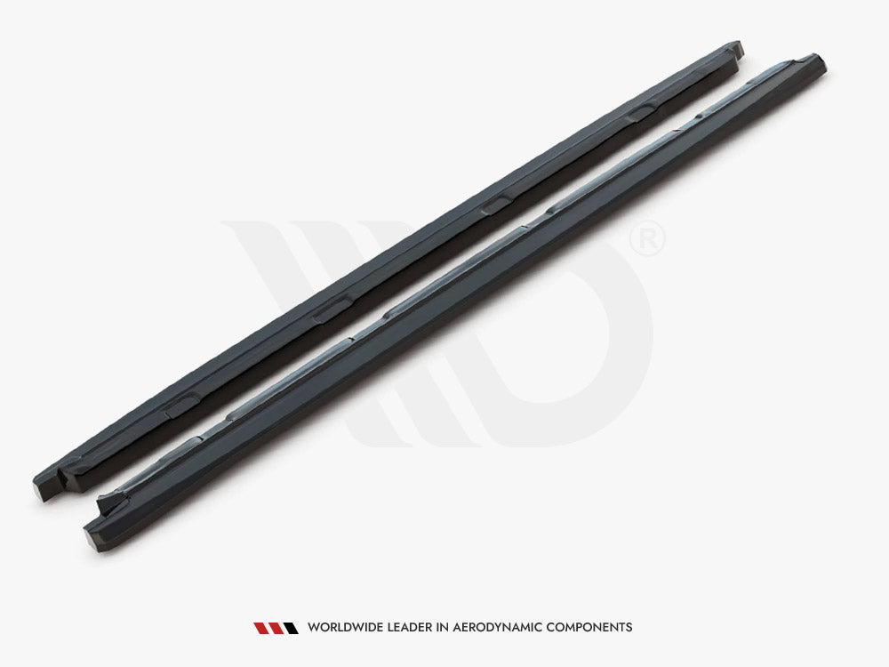 Maxton Design - SIDE SKIRTS DIFFUSERS SKODA KODIAQ SPORTLINE MK1 FACELIFT