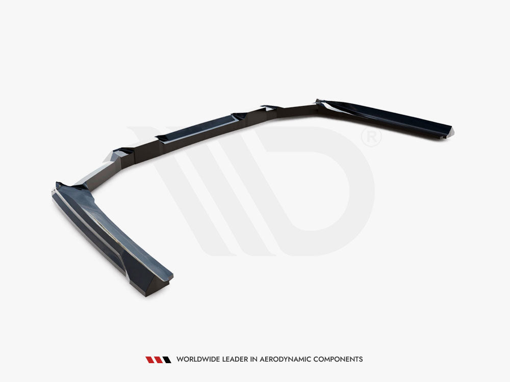 Maxton Design - Rear Splitter (with Vertical Bars) V.1 BMW 5 / i5 M-Pack Sedan / Touring G60 / G61