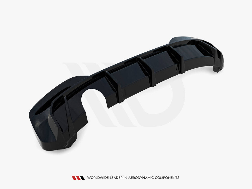 Maxton Design - REAR VALANCE BMW 1 M-PACK F20 FACELIFT (VERSION WITH SINGLE EXHAUST ON ONE SIDE)