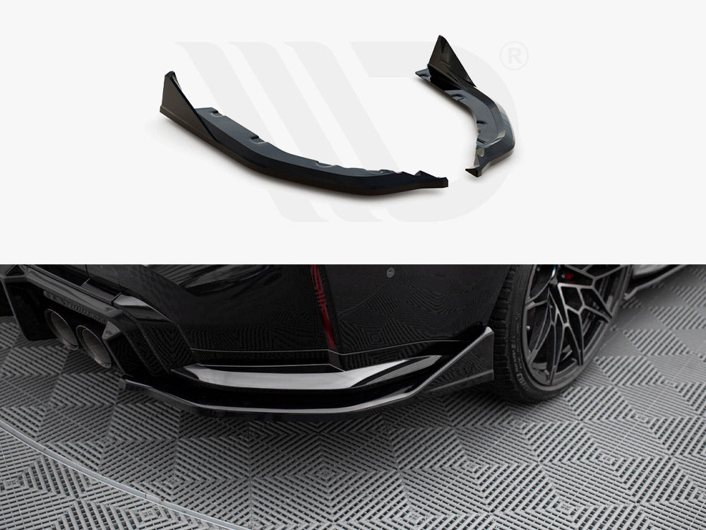 Maxton Design - Rear Side Splitters V.6 CSL Look BMW M3 G80