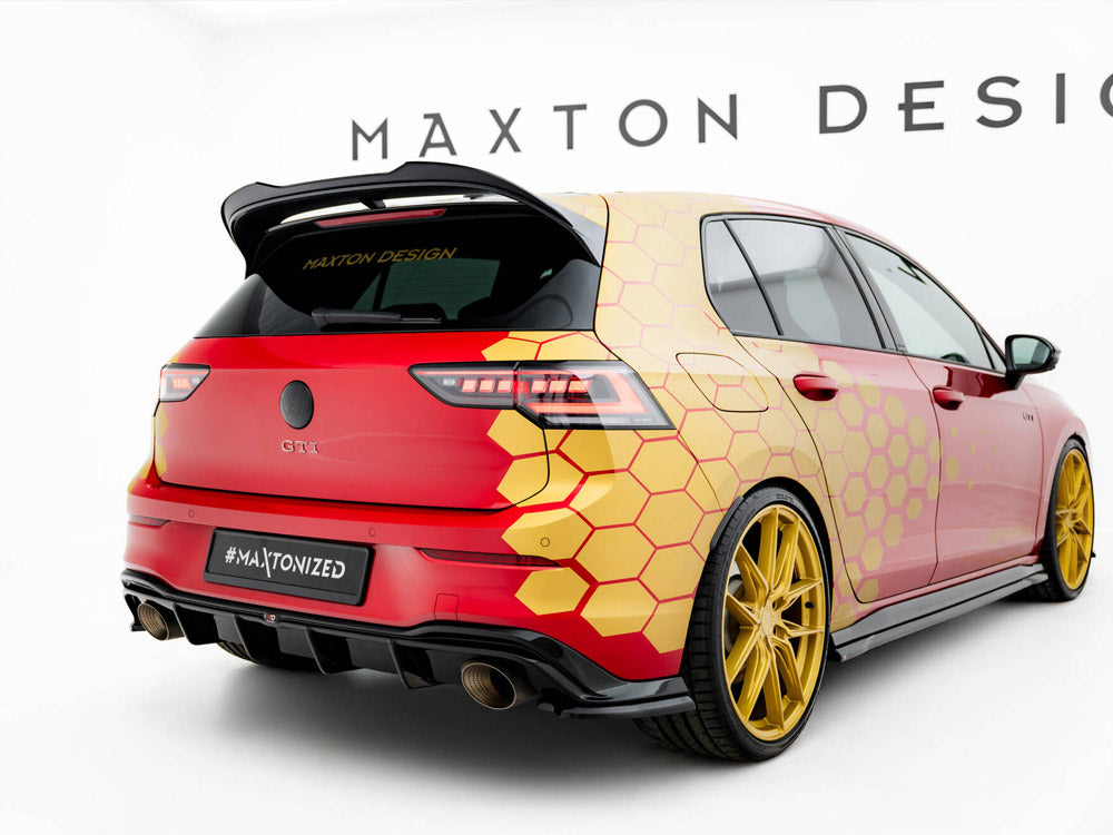 Maxton Design - Rear Side Splitters V.6 Volkswagen Golf GTI Clubsport Mk8 Facelift