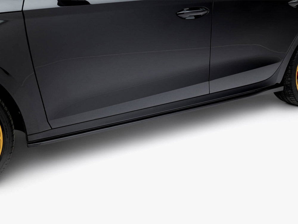 Maxton Design - Side Skirts Diffusers V.2 Skoda Octavia RS Liftback / Estate Mk4 Facelift