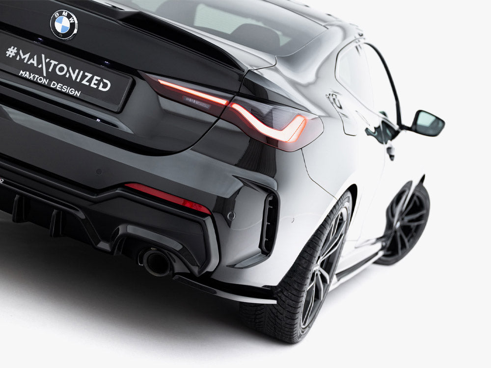 Maxton Design - Rear Side Splitters V.7 BMW 4 M-Pack G22 / G23 / G22 Facelift / G23 Facelift