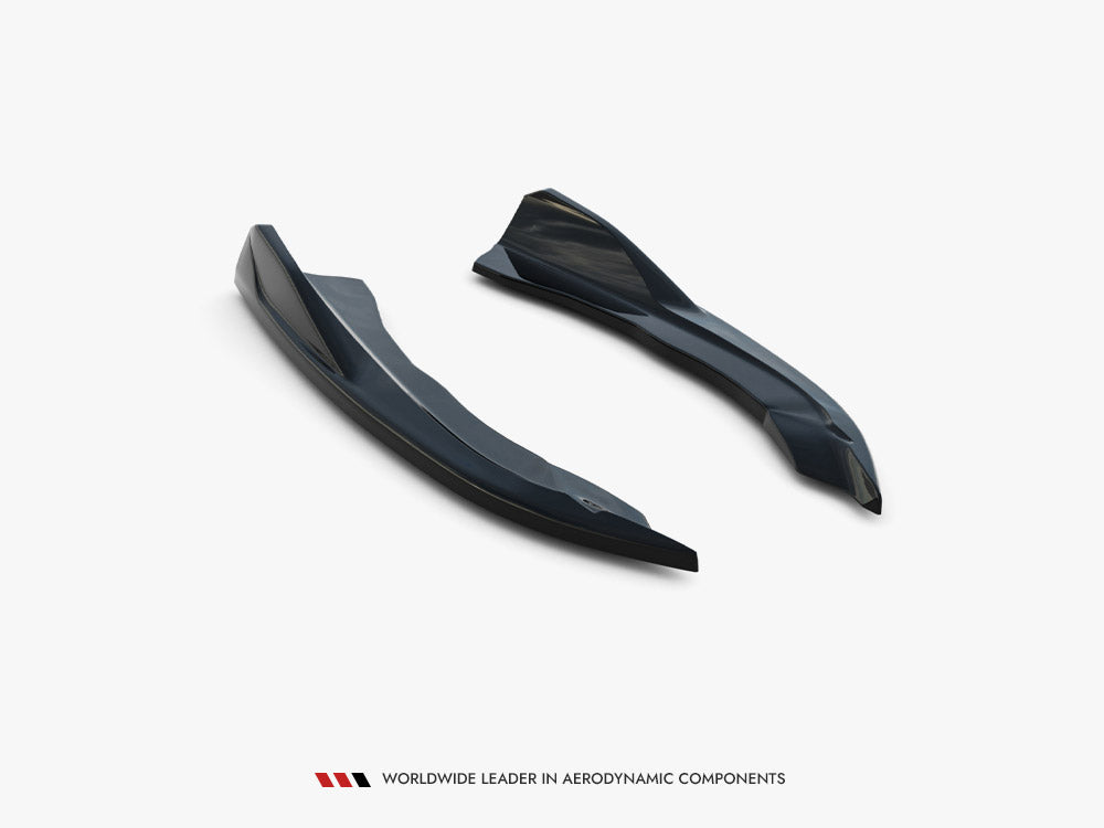 Maxton Design - Rear Side Splitters V.8 BMW 4 M-Pack G22 / G23 / G22 Facelift / G23 Facelift