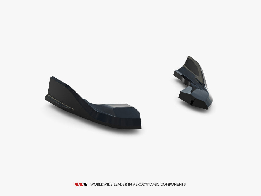 Maxton Design - Rear Side Splitters V.7 Volkswagen Golf R Mk8 / Mk8 Facelift