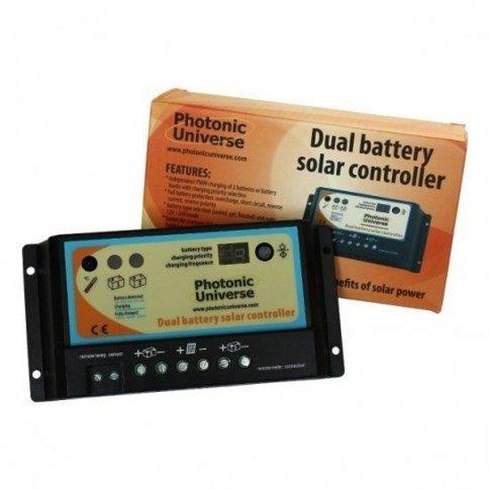 20A PWM Dual-Battery Solar Charge Controller 12V/24V | 4Boats