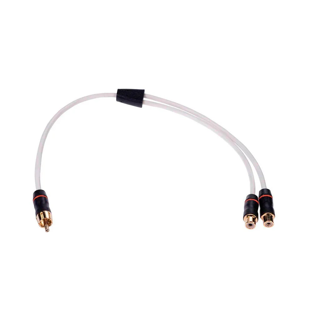 Fusion MS-RCAYF RCA Splitter Cable Male to Dual Female - 0.3m (0.9')