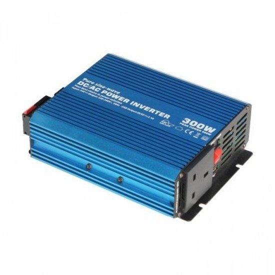 300W 24V Pure Sine Wave Inverter 230V UK Socket | 4Boats