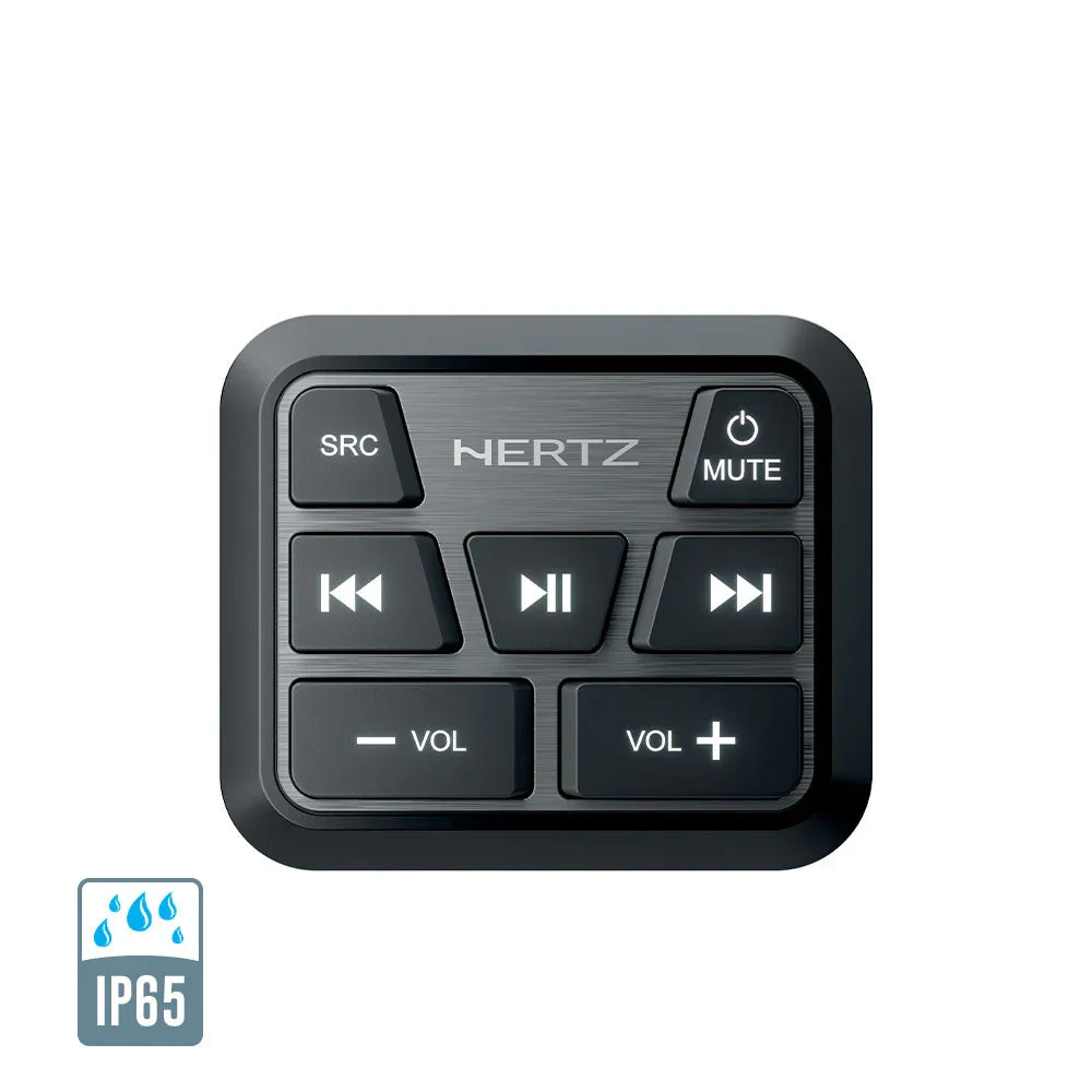 Hertz HMC HMC HMC U1 - IPX7 Marine Wired Remote | 4Boats