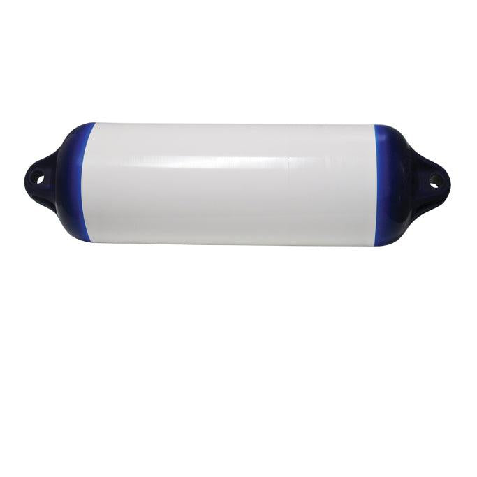 Ocean Fender H7 Heavy Duty Boat Fender 28x76cm White Blue 35-50ft Yacht 71989