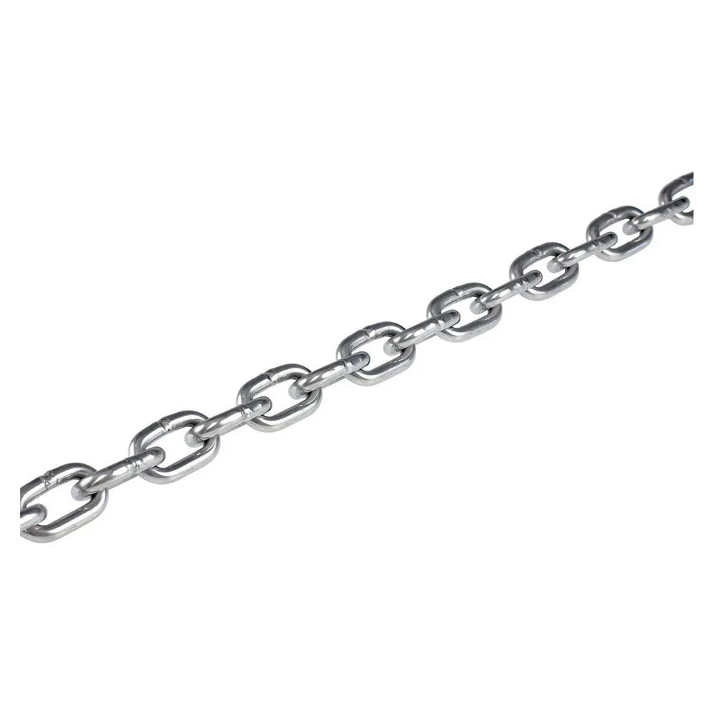 Talamex 6mm Stainless Steel AISI 316 Precursor Anchor Chain DIN 766 10m