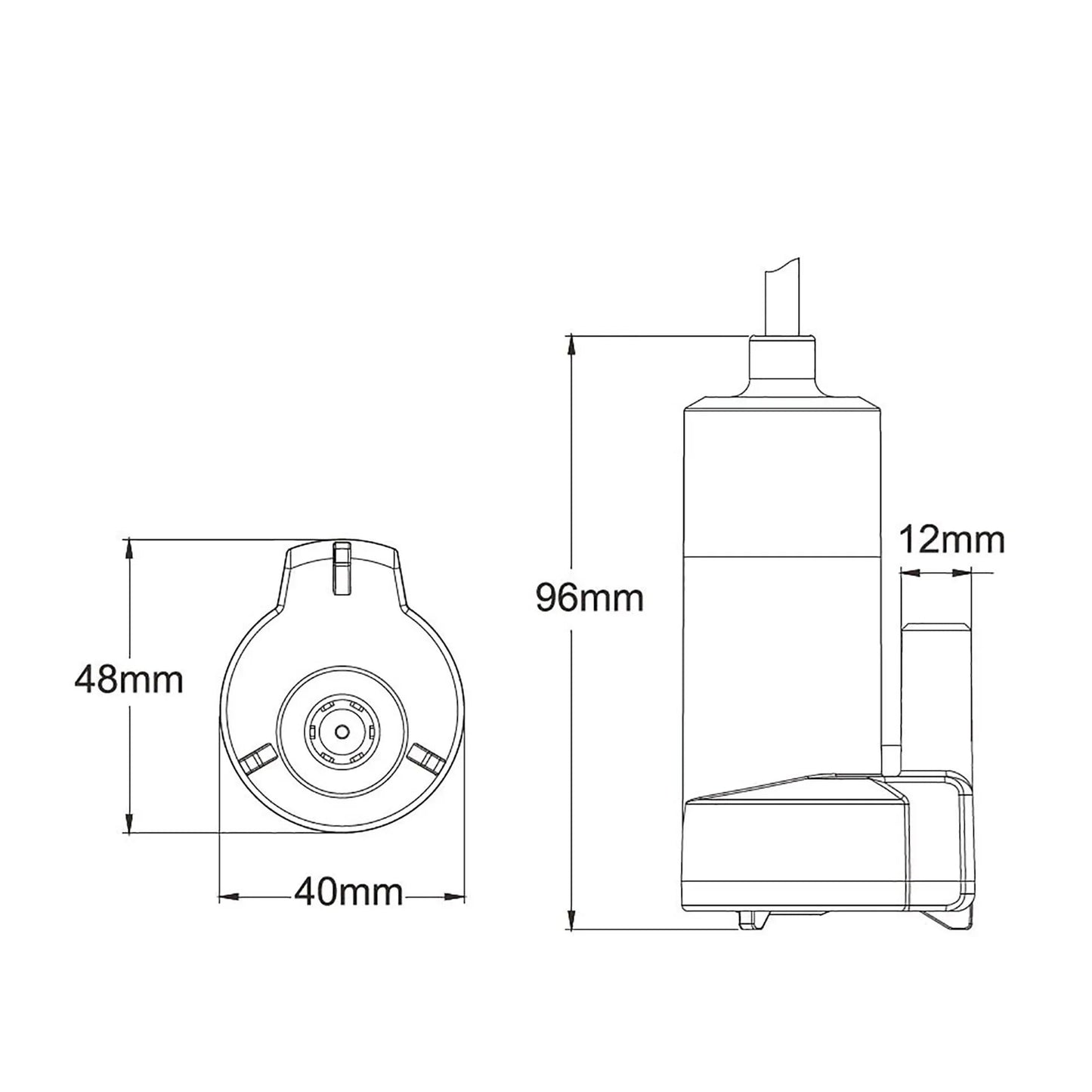Seaflo Submersible 12V Pump - 12 LPM | 4Boats