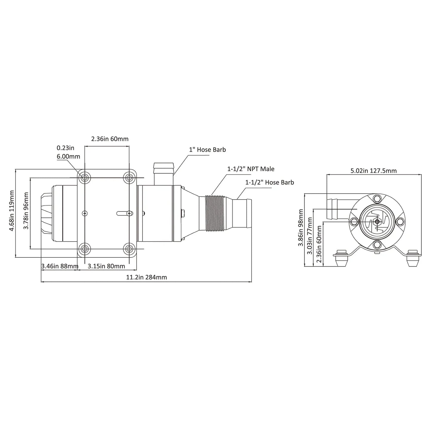 Seaflo Macerator 12V Macerator Pump | 4Boats