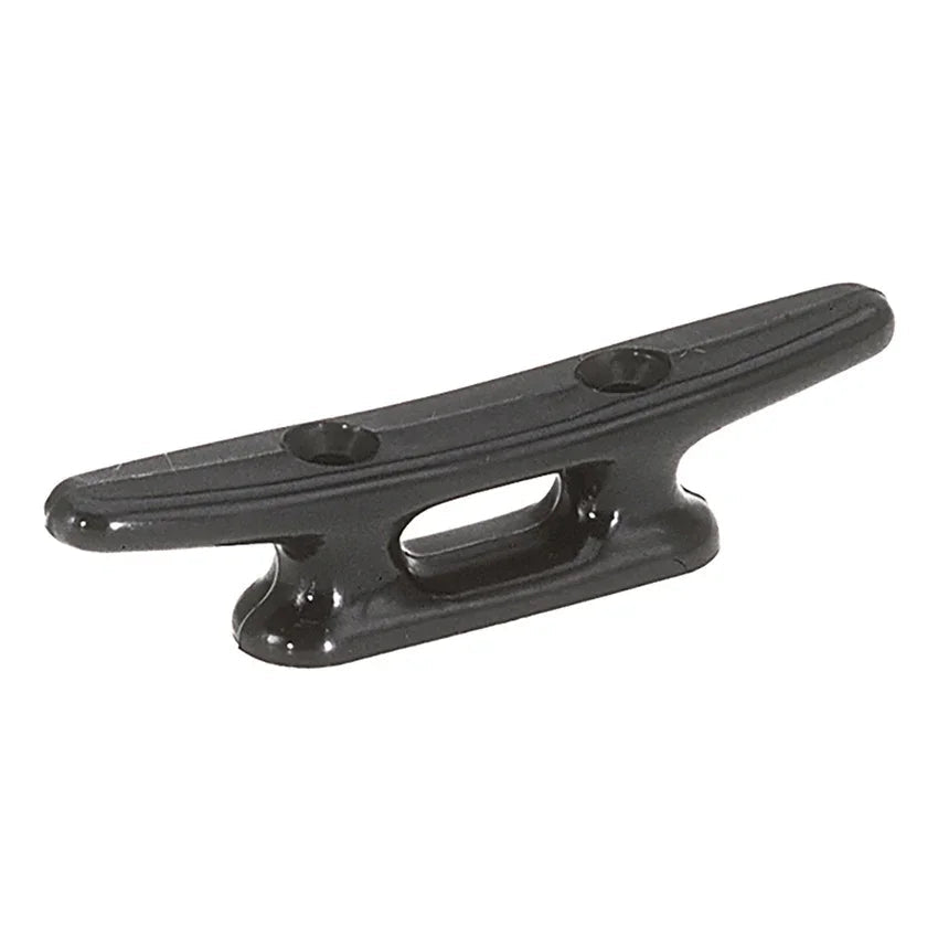 Talamex 100mm Black Nylon Boat Cleat Marine Mooring Deck Hardware x 10pcs