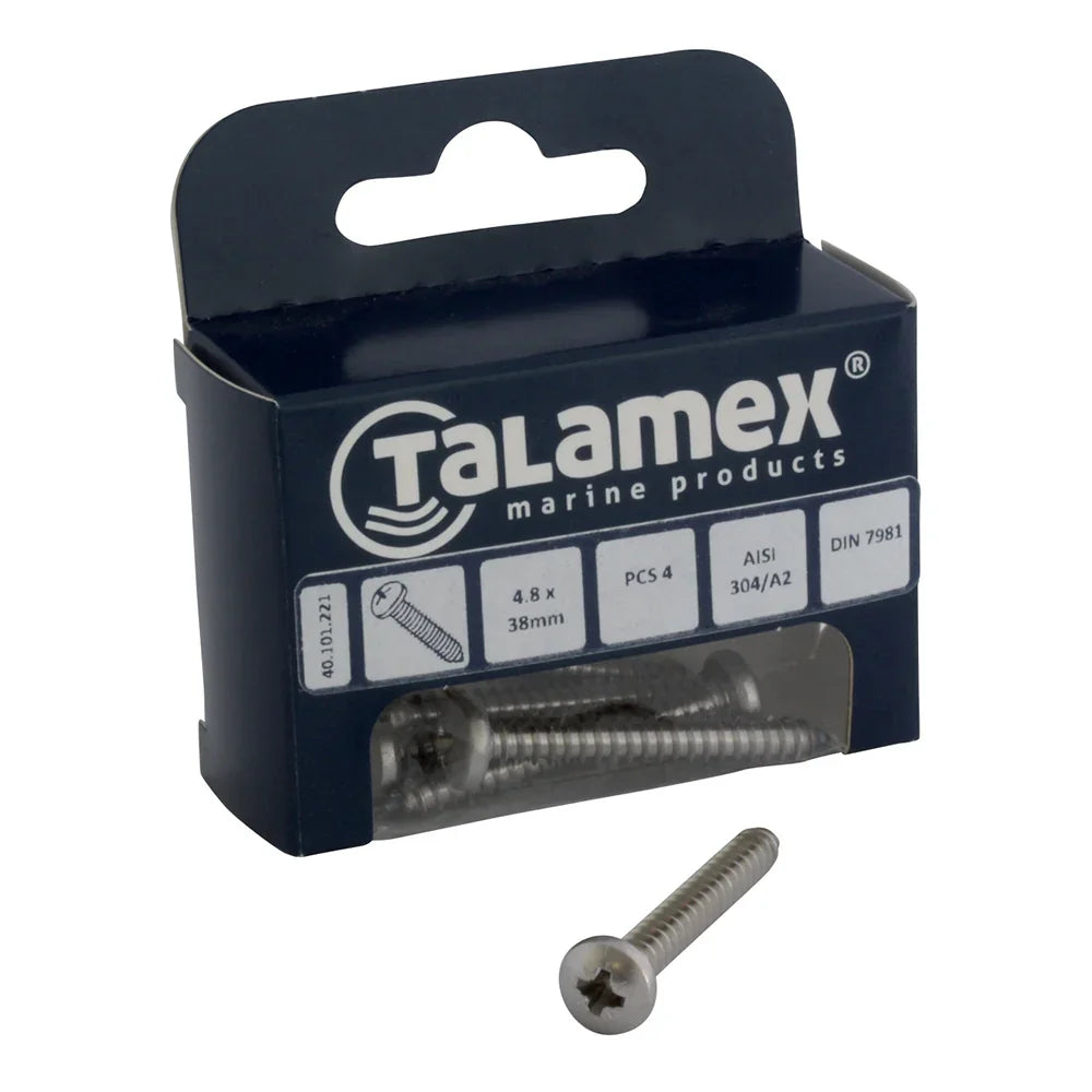Talamex Tapping Screw PH Countersunk 4.2 × 32mm | 4Boats