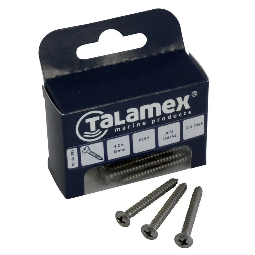 Talamex Tapping Phillips CSK Self-Tapping Screw 3.5 × 13 mm | 4Boats