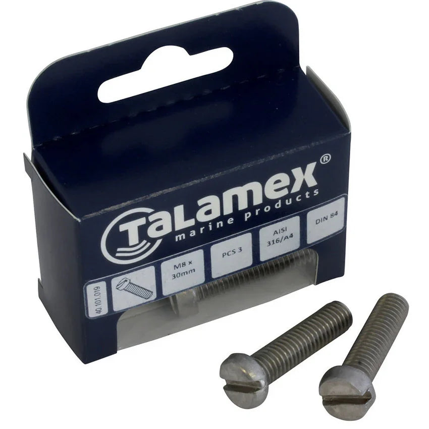 Talamex Pan Head Bolt M4 × 40mm | 4Boats