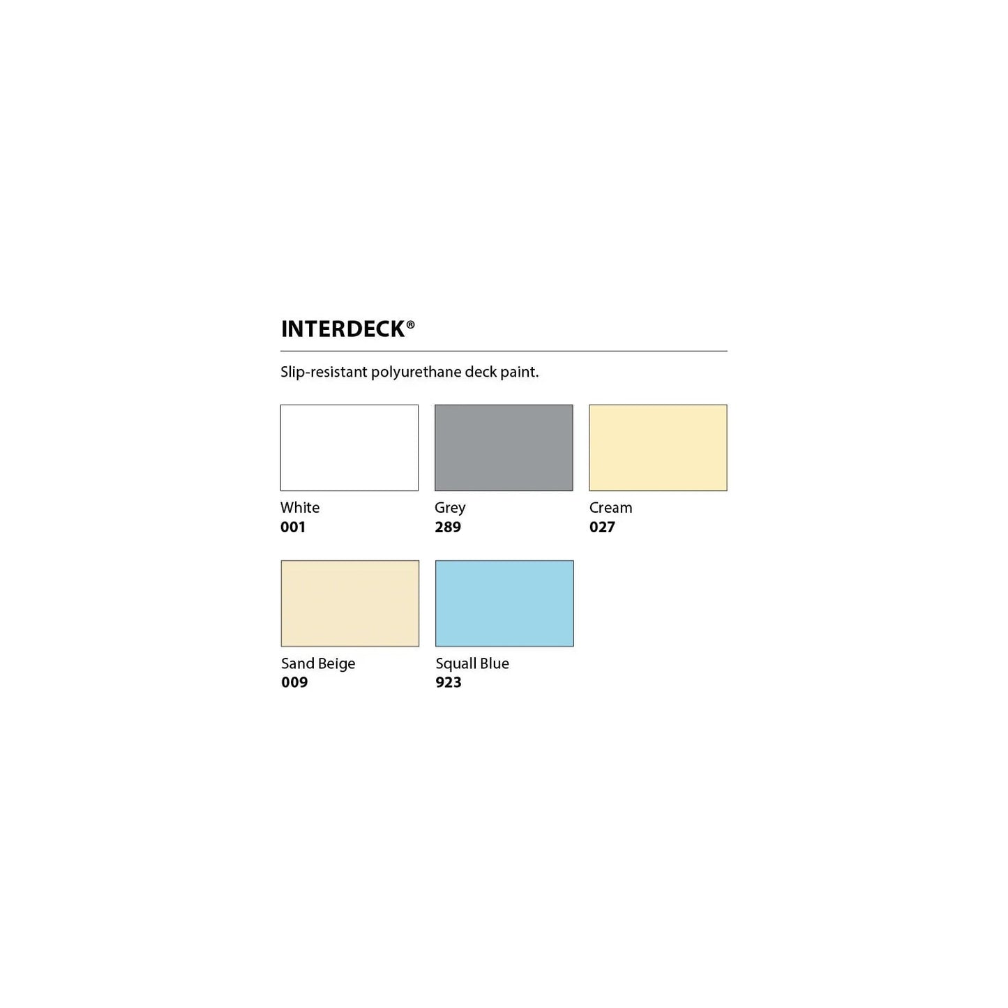 Paints International Interdeck Blue 923 750 ml Non-Slip Deck | 4Boats