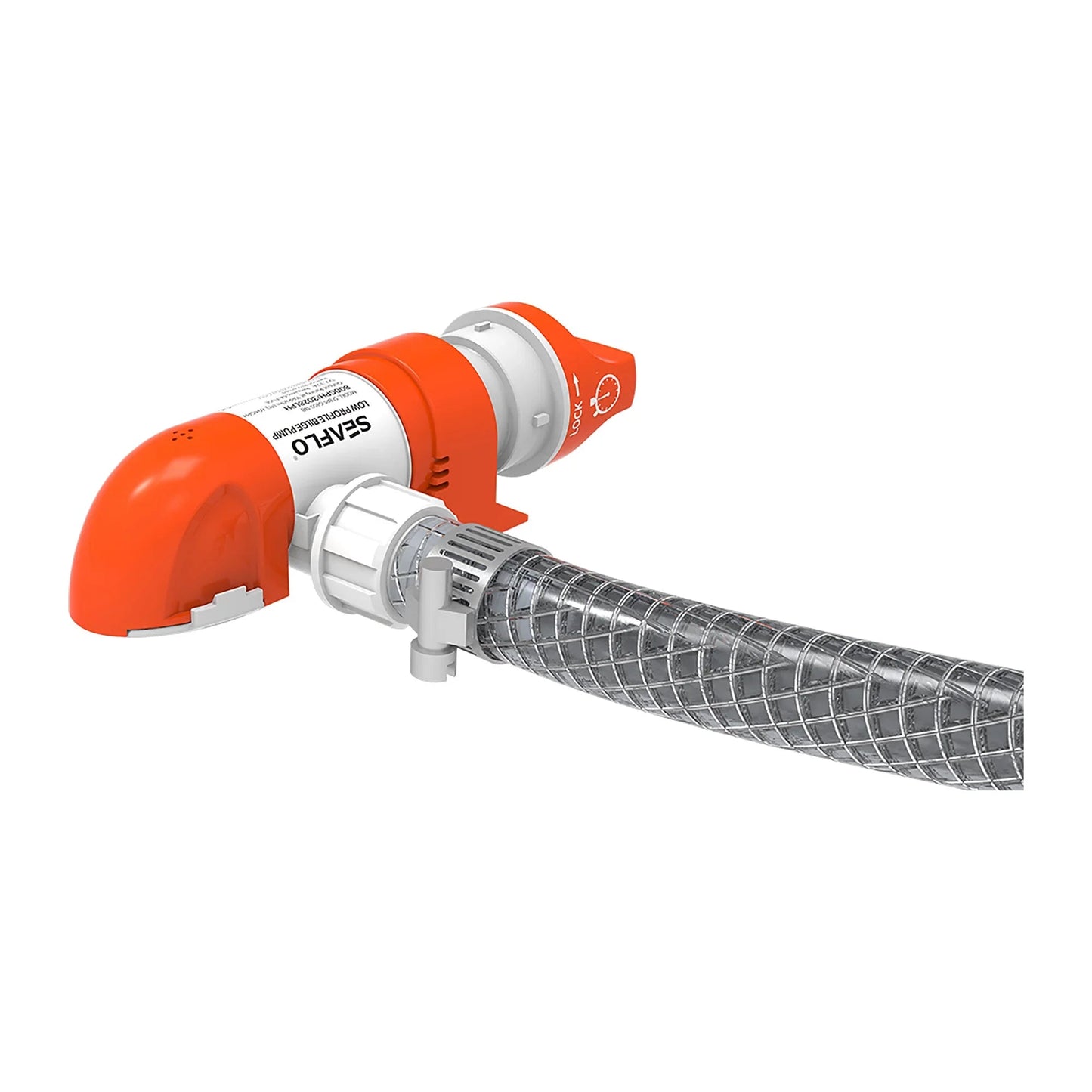 Seaflo Low-Profile Automatic Bilge Pump 24V 1,100 GPH | 4Boats