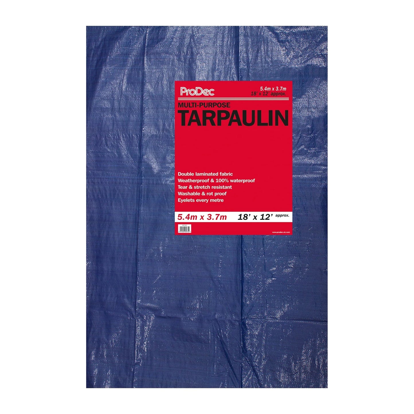 Standard Tarpaulin 5.5m x 3.7m (18ft x 12ft) | 4Boats