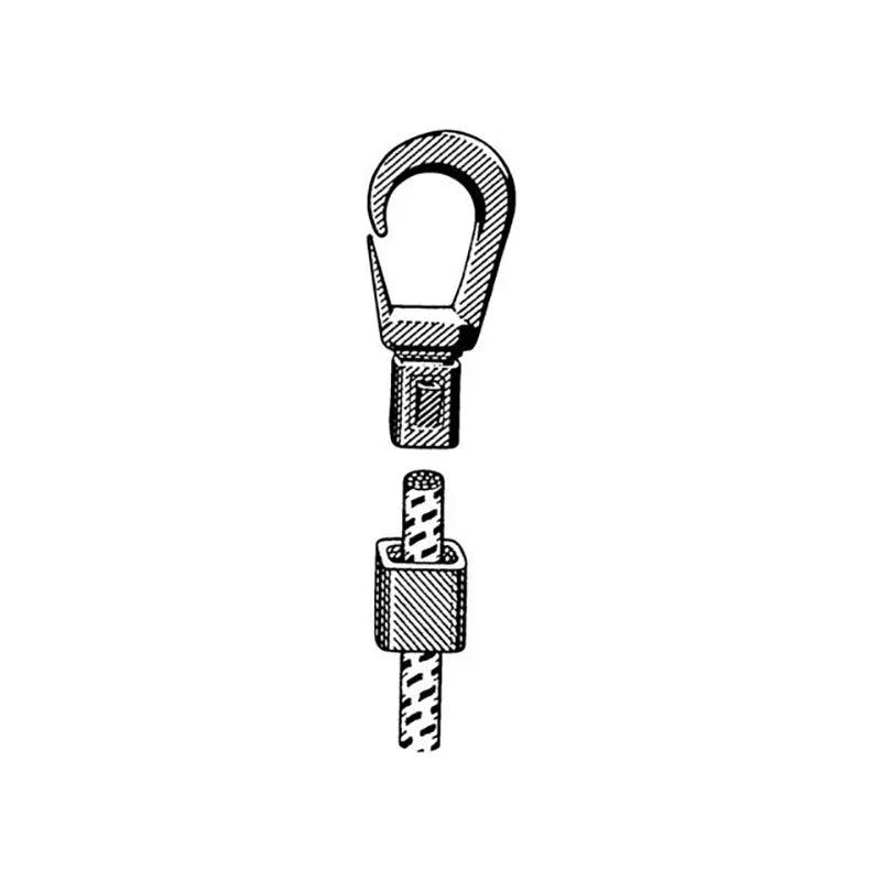 Talamex Snaphook Snaphook Snaphook 5 | 6 mm for shock cord | 4Boats