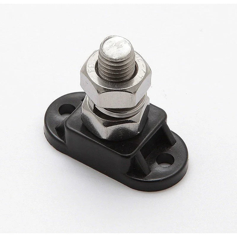 BEP Insulated Negative Stud M8 (8 mm) Black - Bulk Pack (1) | 4Boats