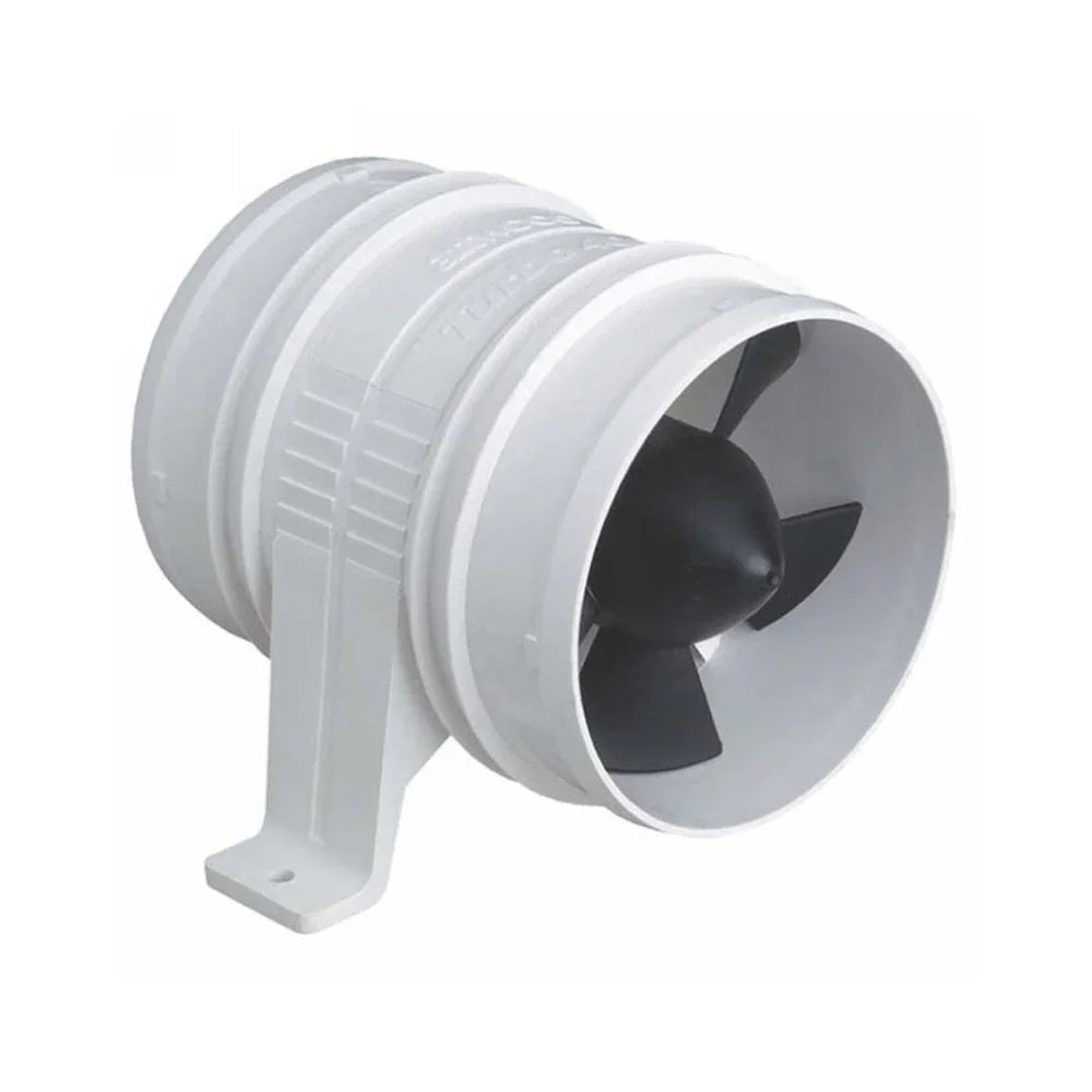 Attwood Turbo 3000 3" In-Line Blower 12V White 120 CFM Marine Bilge Fan 1733-1