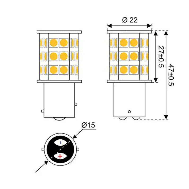Talamex S-Led S-Led S-Led 30 10-30V Bay15D LED Lamp | 4Boats