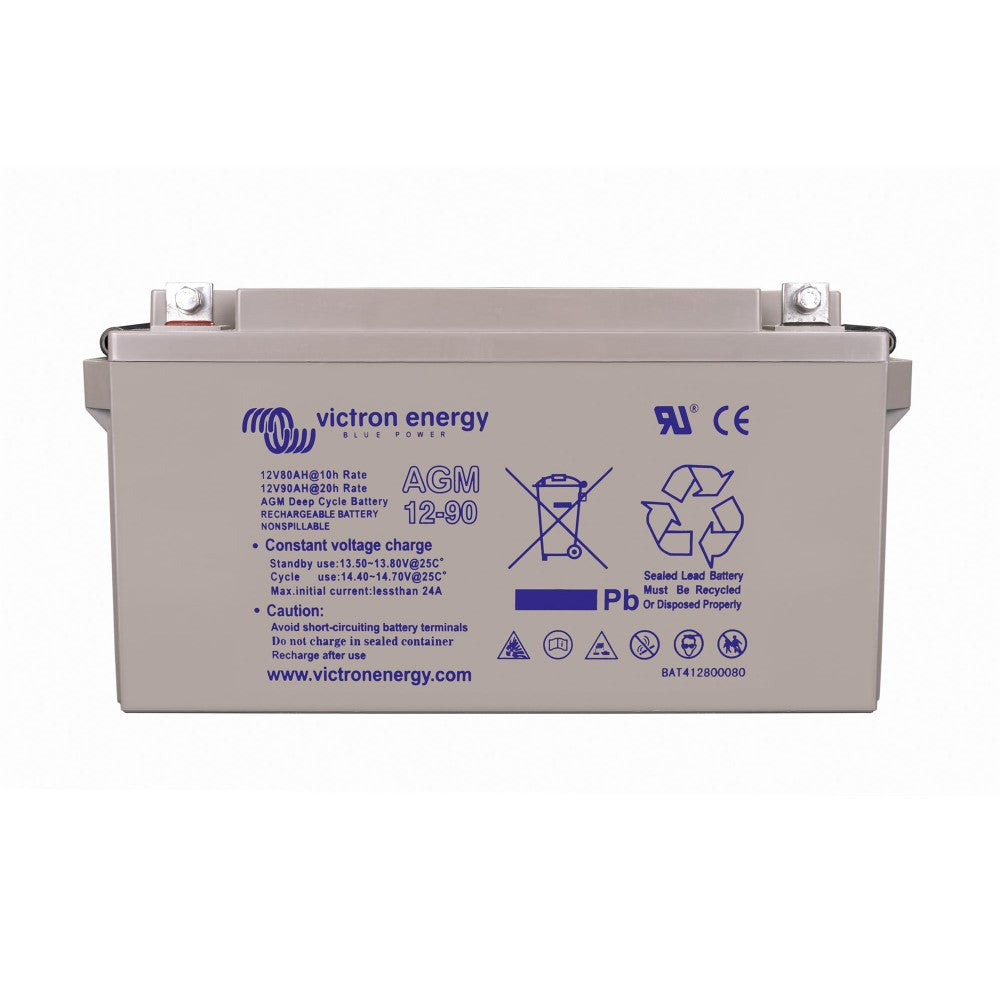 Victron AGM AGM AGM 12V 90Ah Deep‑Cycle Battery (M6) | 4Boats