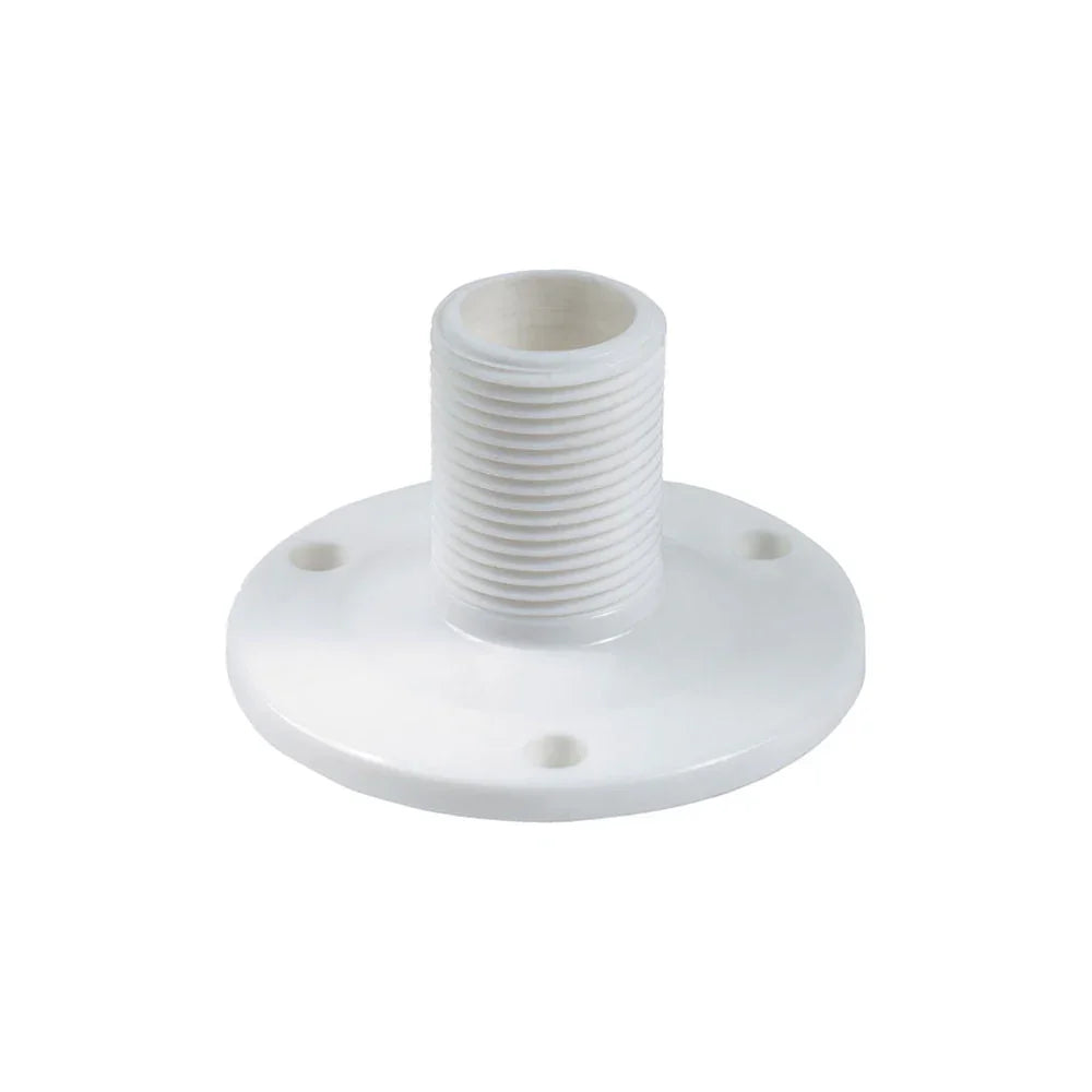 Shakespeare 4711 Low Profile Nylon Flange Mount - Marine Antenna 1"-14 Thread